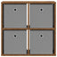 Sideboard Gammelt træ 59,5 x 27 x 57 cm