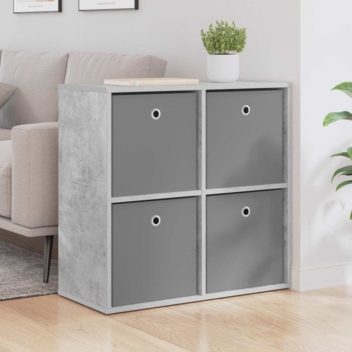 Sideboard Beton Grå 68,5 x 32 x 67 cm