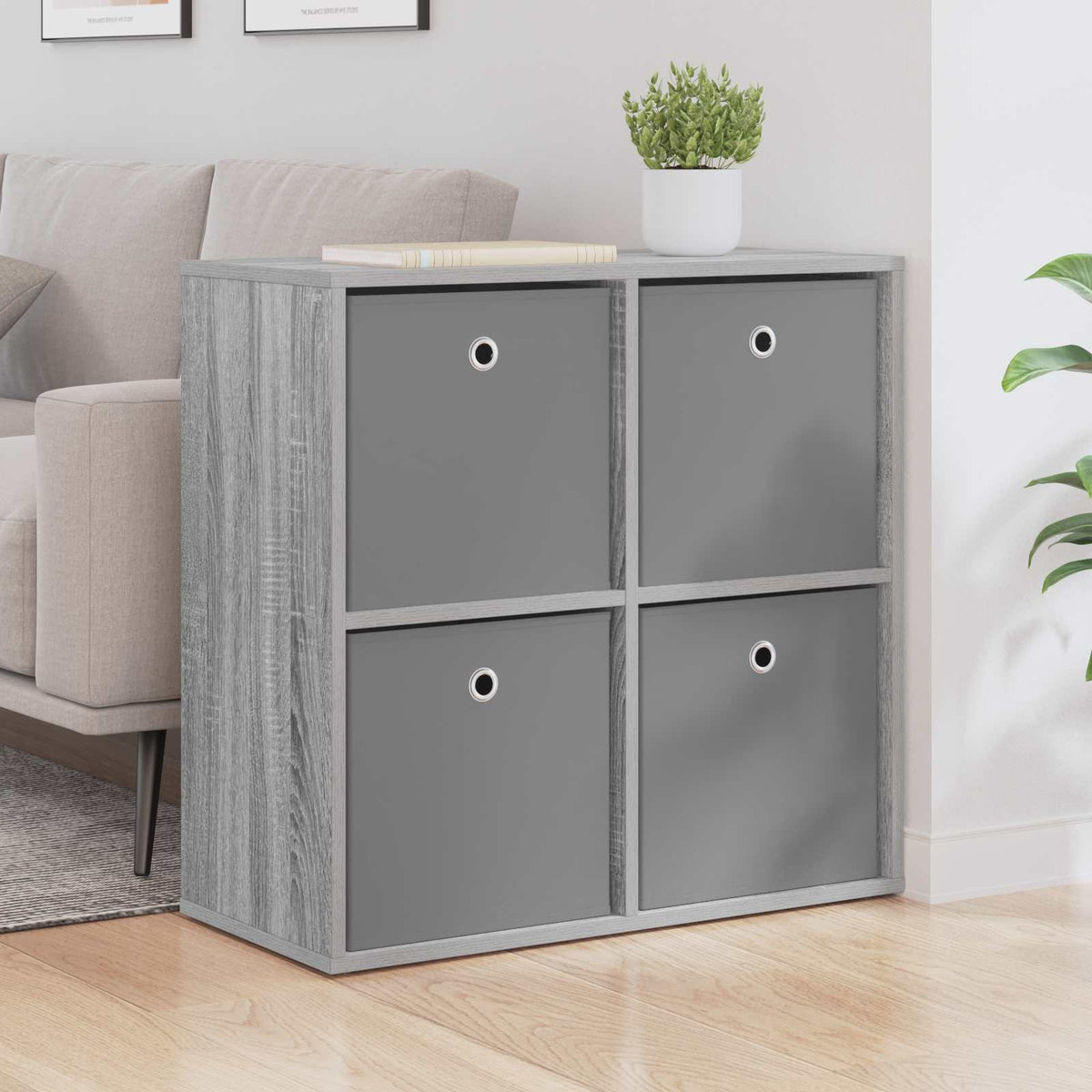 Sideboard Grå Sonoma 68,5 x 32 x 67 cm
