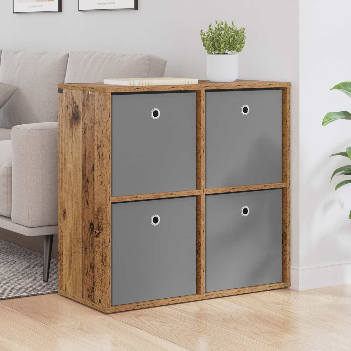 Sideboard Gammelt træ 68,5 x 32 x 67 cm