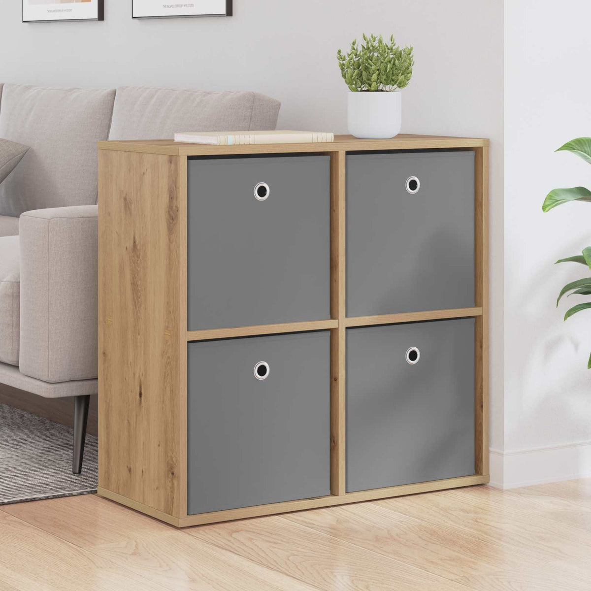 Sideboard Artisan Egetræ 68,5 x 32 x 67 cm
