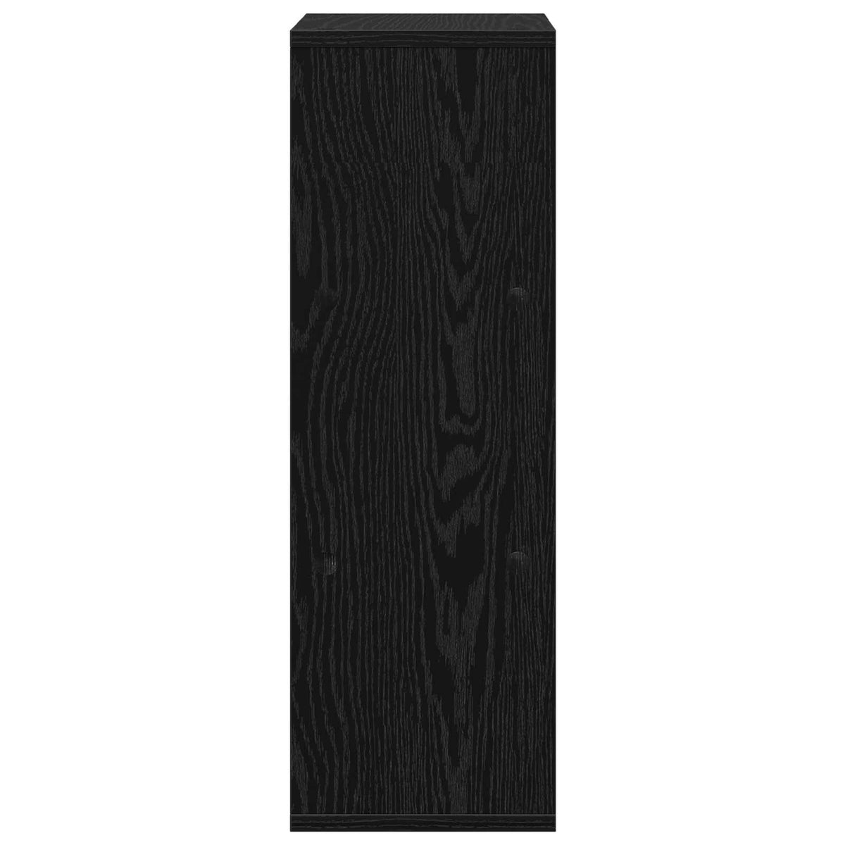 Sideboard med skuffe Sort eg 25,5 x 22 x 69,5 cm