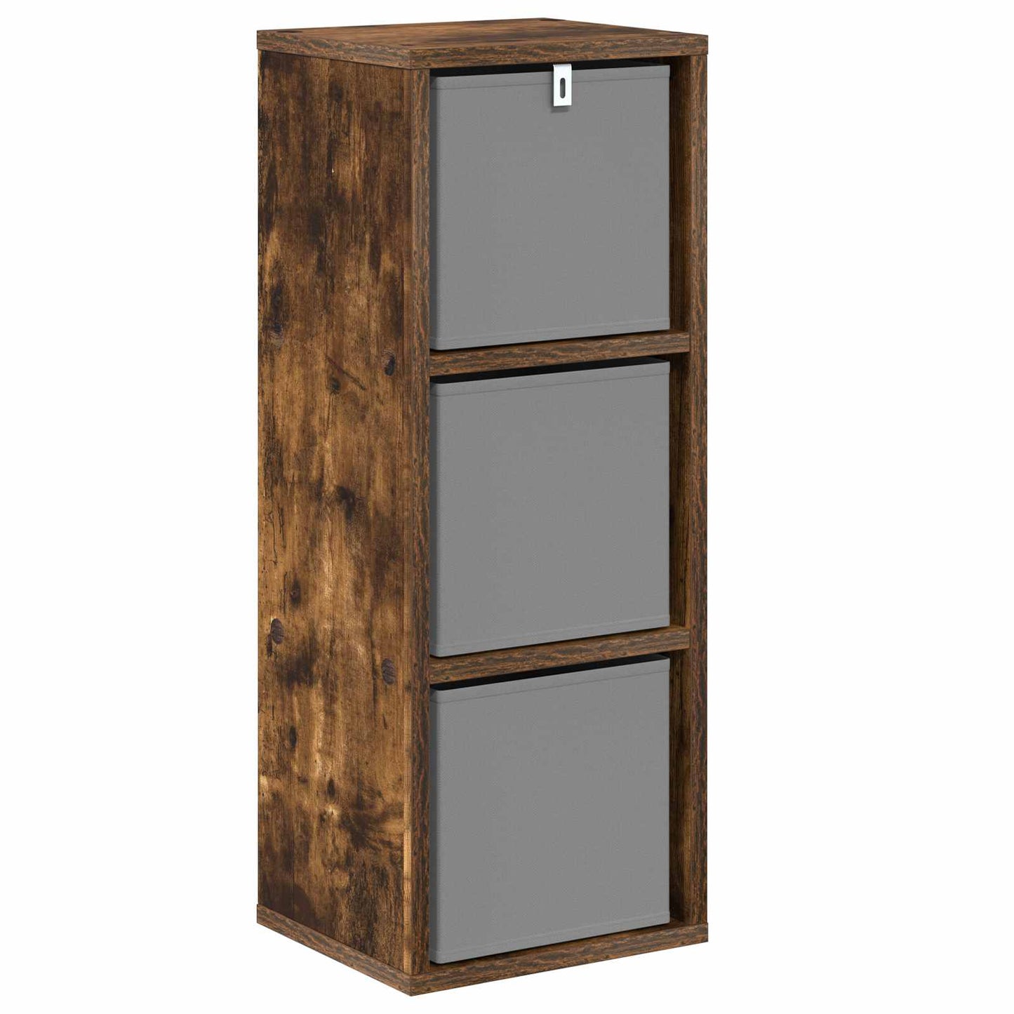 Sideboard med skuffe Røget eg 25,5 x 22 x 69,5 cm