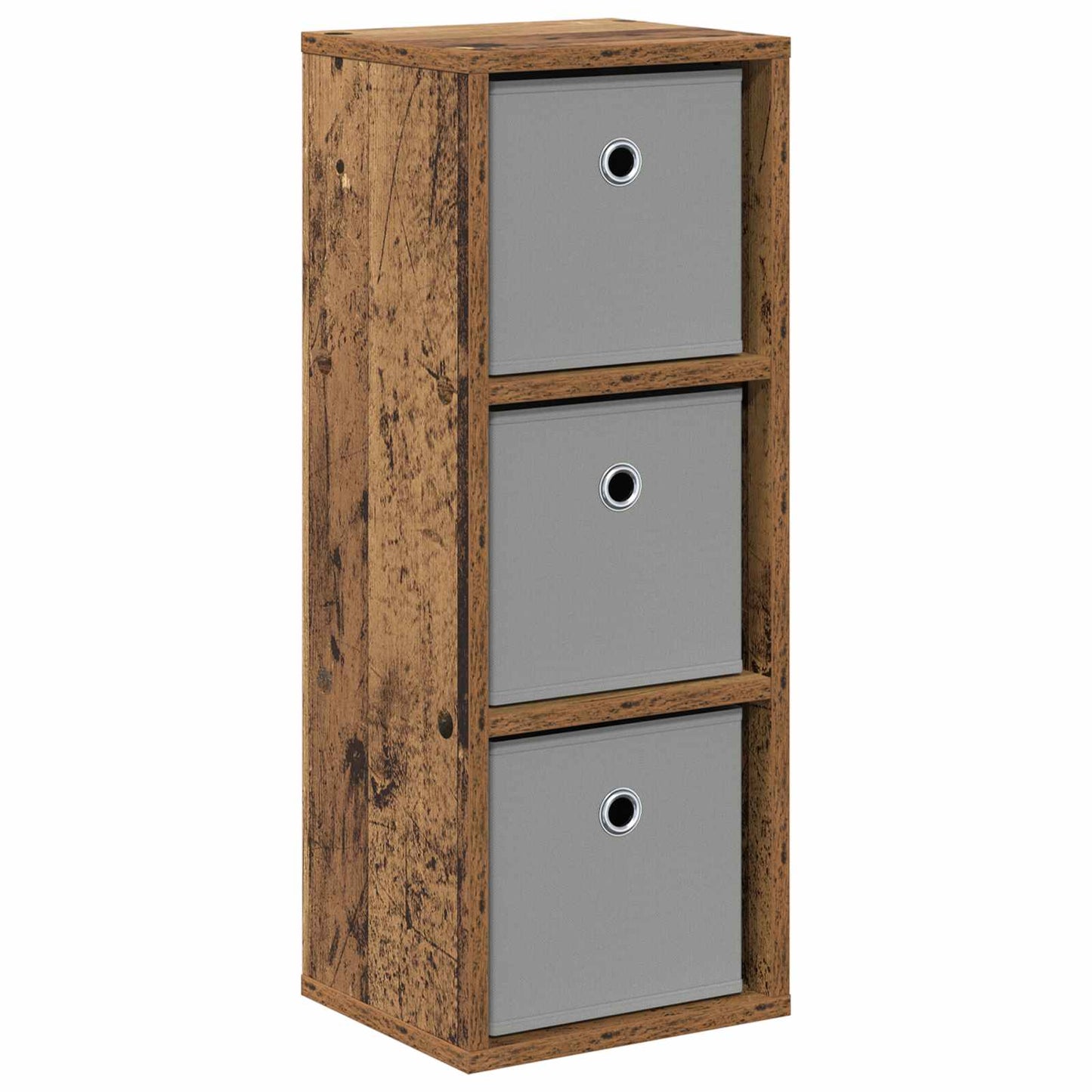 Sideboard med skuffe Gammelt træ 25,5 x 22 x 69,5 cm