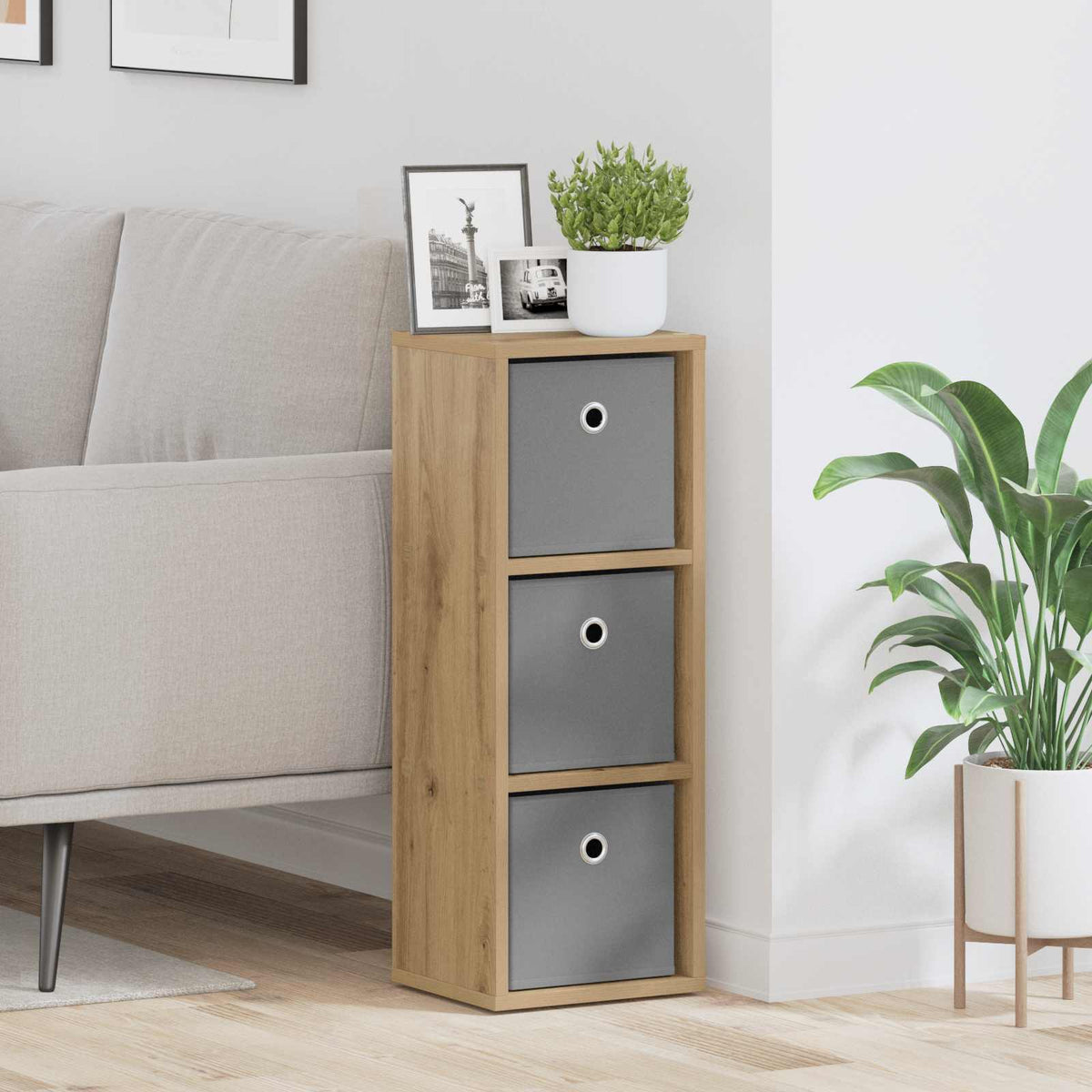 Sideboard Artisan Egetræ 25,5 x 22 x 69,5 cm