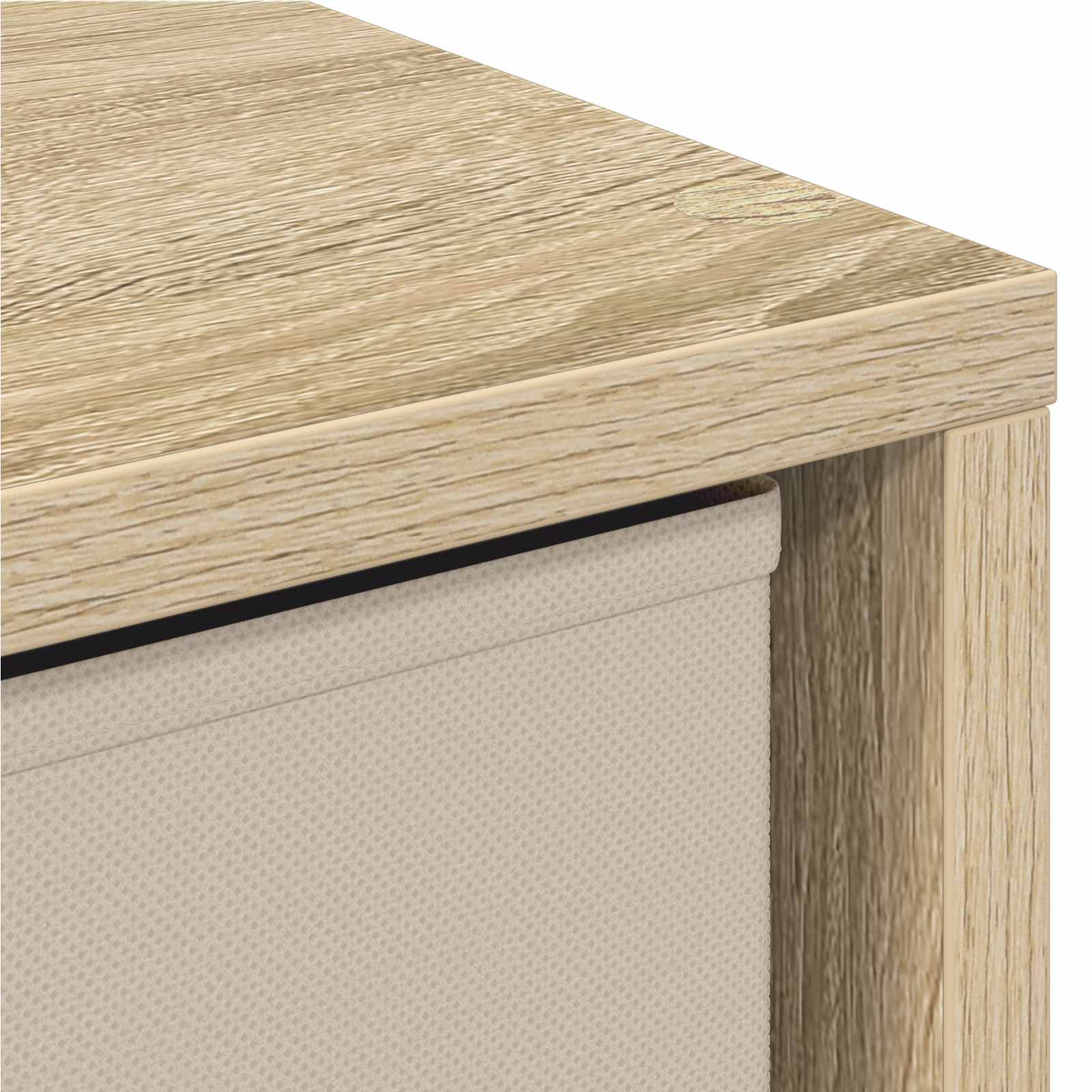Sideboard med skuffe Sonoma eg 30,5 x 27 x 84,5 cm