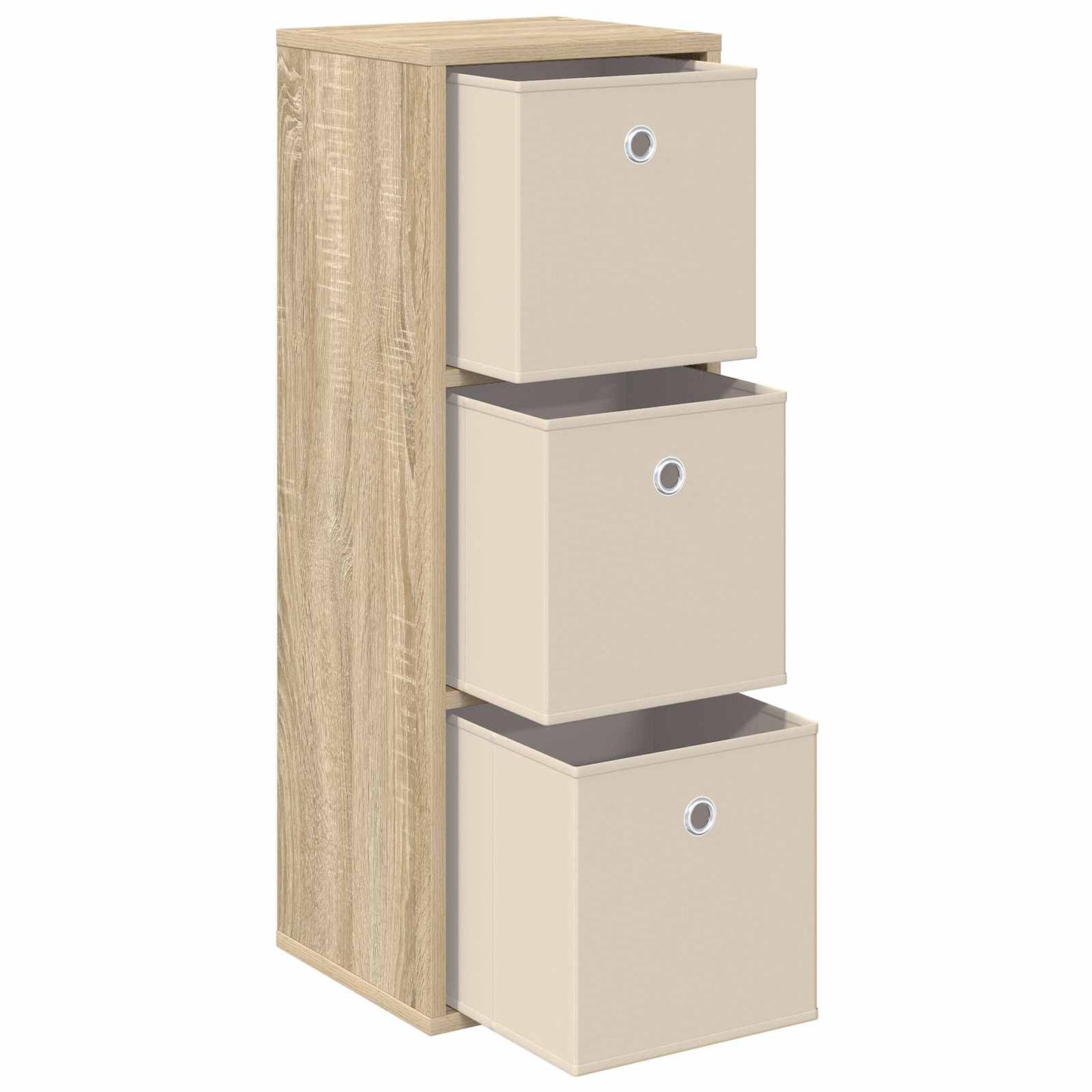 Sideboard med skuffe Sonoma eg 30,5 x 27 x 84,5 cm