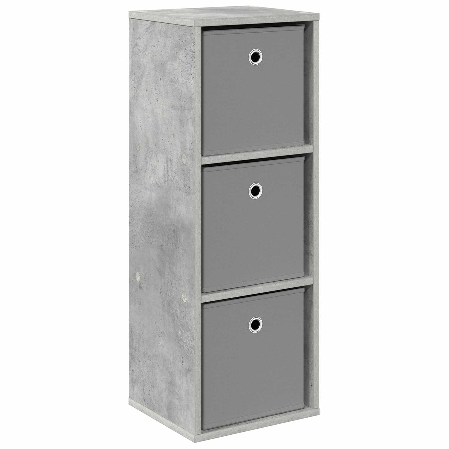 Sideboard med skuffe Beton Grå 30,5 x 27 x 84,5 cm