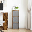 Sideboard med skuffe Røget eg 30,5 x 27 x 84,5 cm
