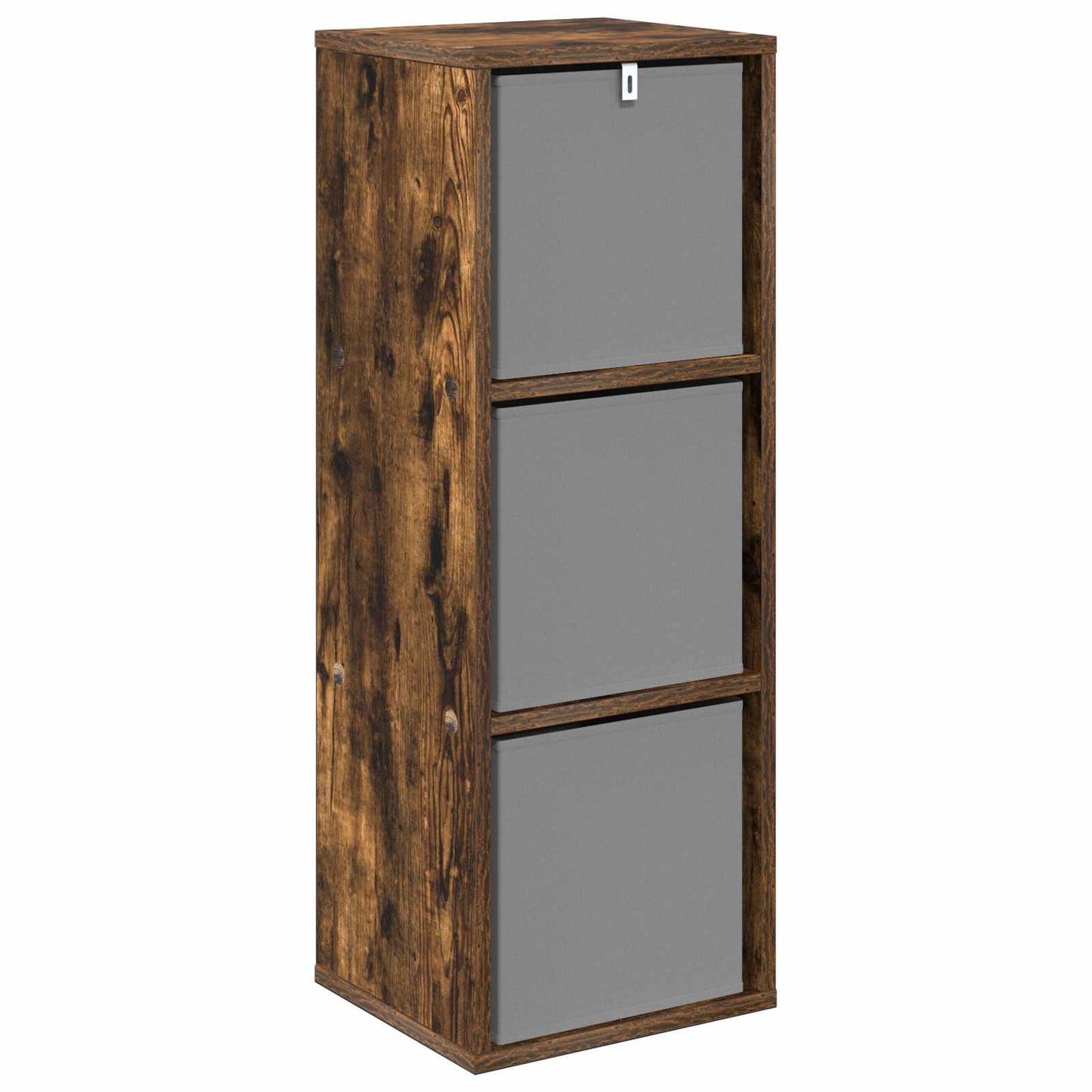 Sideboard med skuffe Røget eg 30,5 x 27 x 84,5 cm