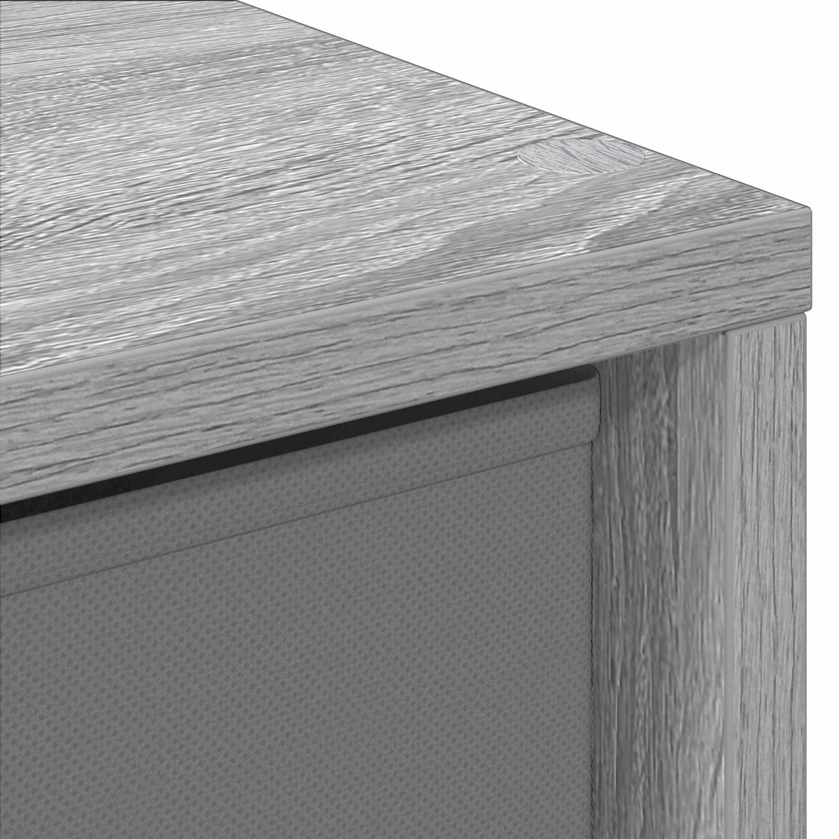 Sideboard med skuffe Grå Sonoma 30,5 x 27 x 84,5 cm