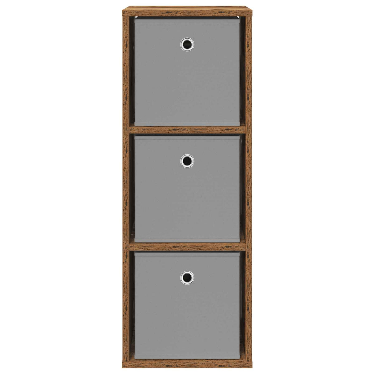 Sideboard med skuffe Gammelt træ 30,5 x 27 x 84,5 cm