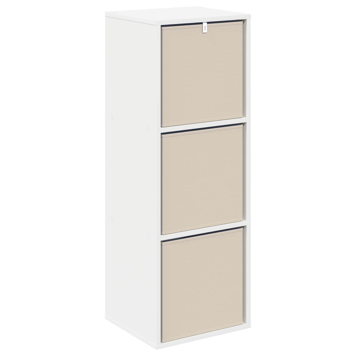 Sideboard med skuffe Hvid 35 x 32 x 99,5 cm