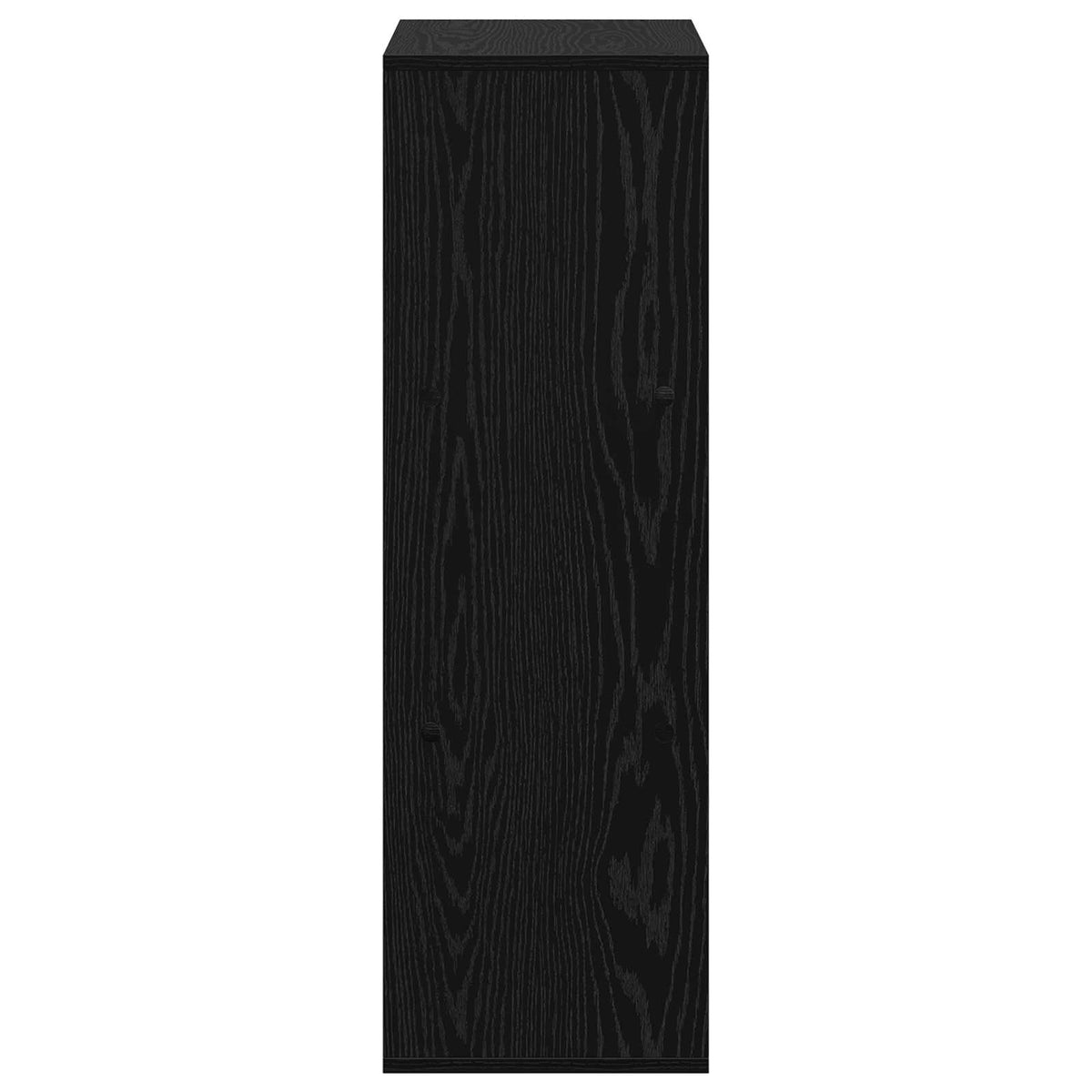 Sideboard med skuffe Sort eg 35 x 32 x 99,5 cm