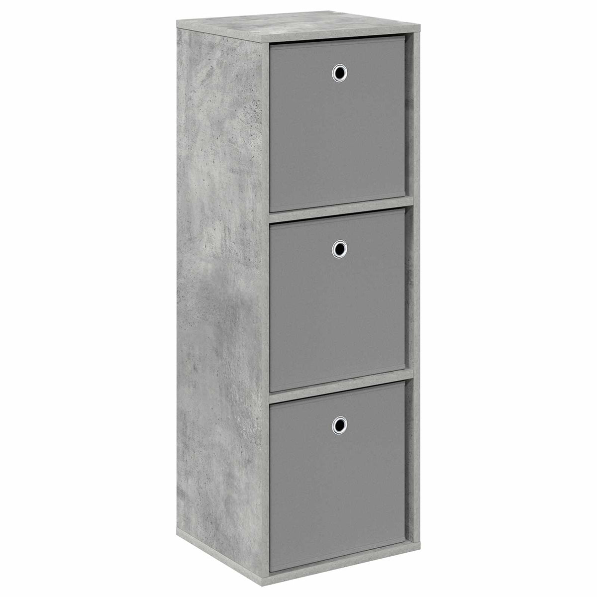 Sideboard med skuffe Beton Grå 35 x 32 x 99,5 cm