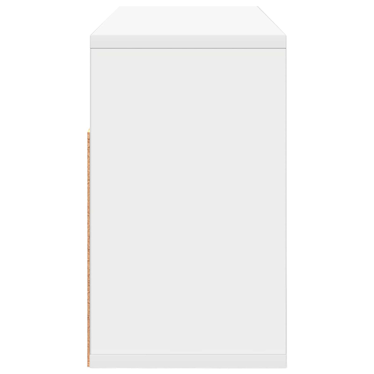 Lavbord med skuffe Hvid 72 x 22,5 x 38 cm