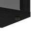 Lavbord med skuffe Sort eg 72 x 22,5 x 38 cm