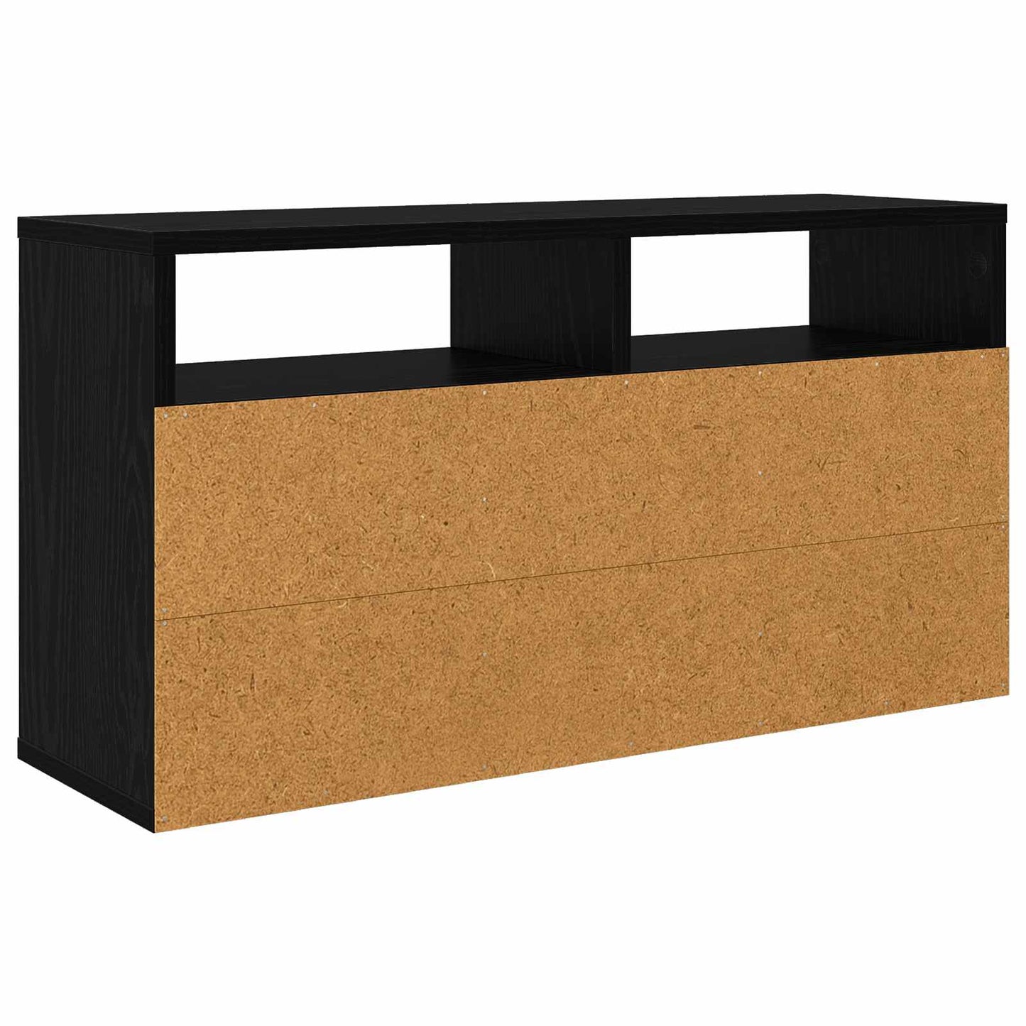 Lavbord med skuffe Sort eg 72 x 22,5 x 38 cm