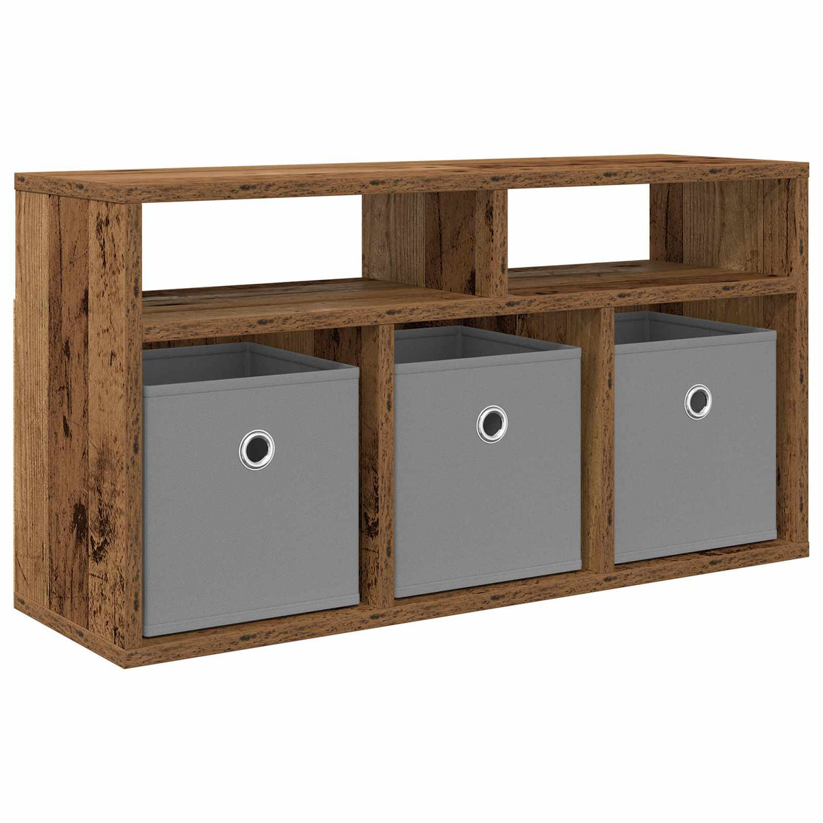 Lavbord med skuffe Gammelt træ 72 x 22,5 x 38 cm