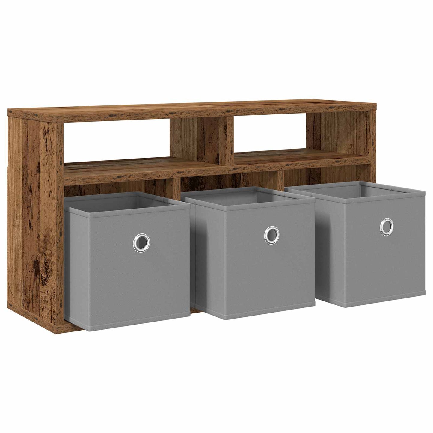 Lavbord med skuffe Gammelt træ 72 x 22,5 x 38 cm
