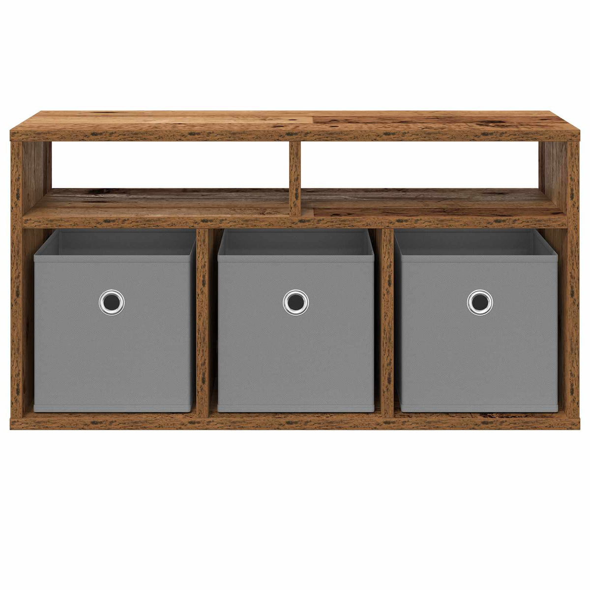 Lavbord med skuffe Gammelt træ 72 x 22,5 x 38 cm