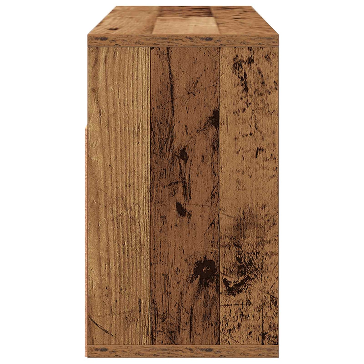 Lavbord med skuffe Gammelt træ 72 x 22,5 x 38 cm