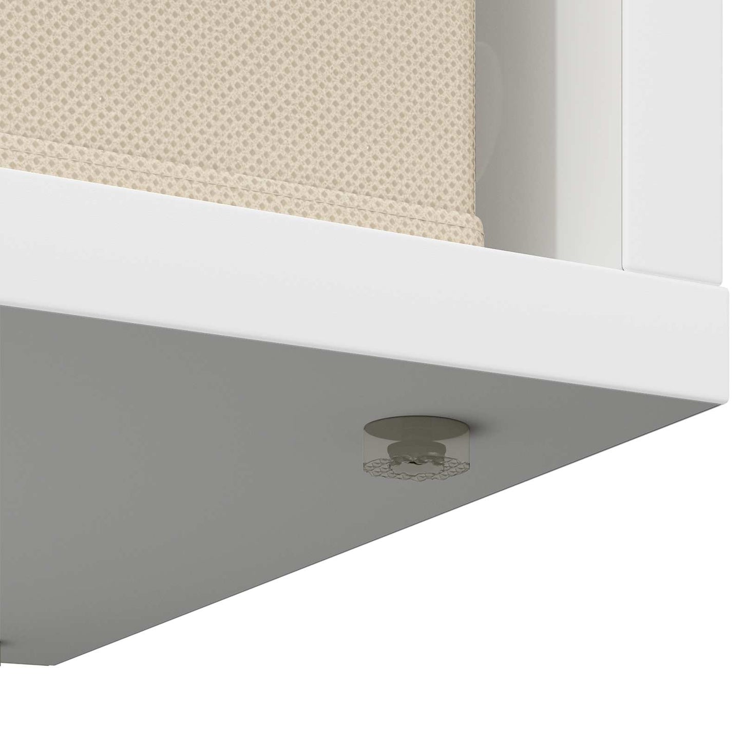 Lavbord med skuffe Hvid 87 x 27,5 x 43 cm