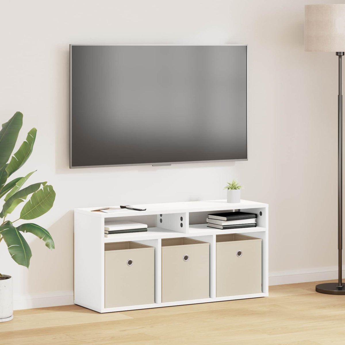 Lavbord med skuffe Hvid 87 x 27,5 x 43 cm