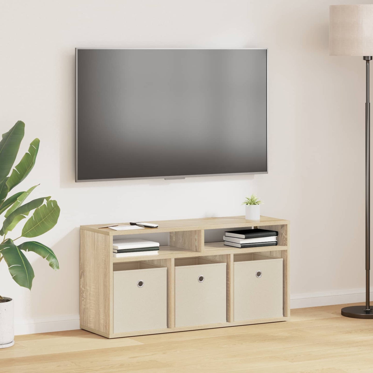 Lavbord med skuffe Sonoma eg 87 x 27,5 x 43 cm