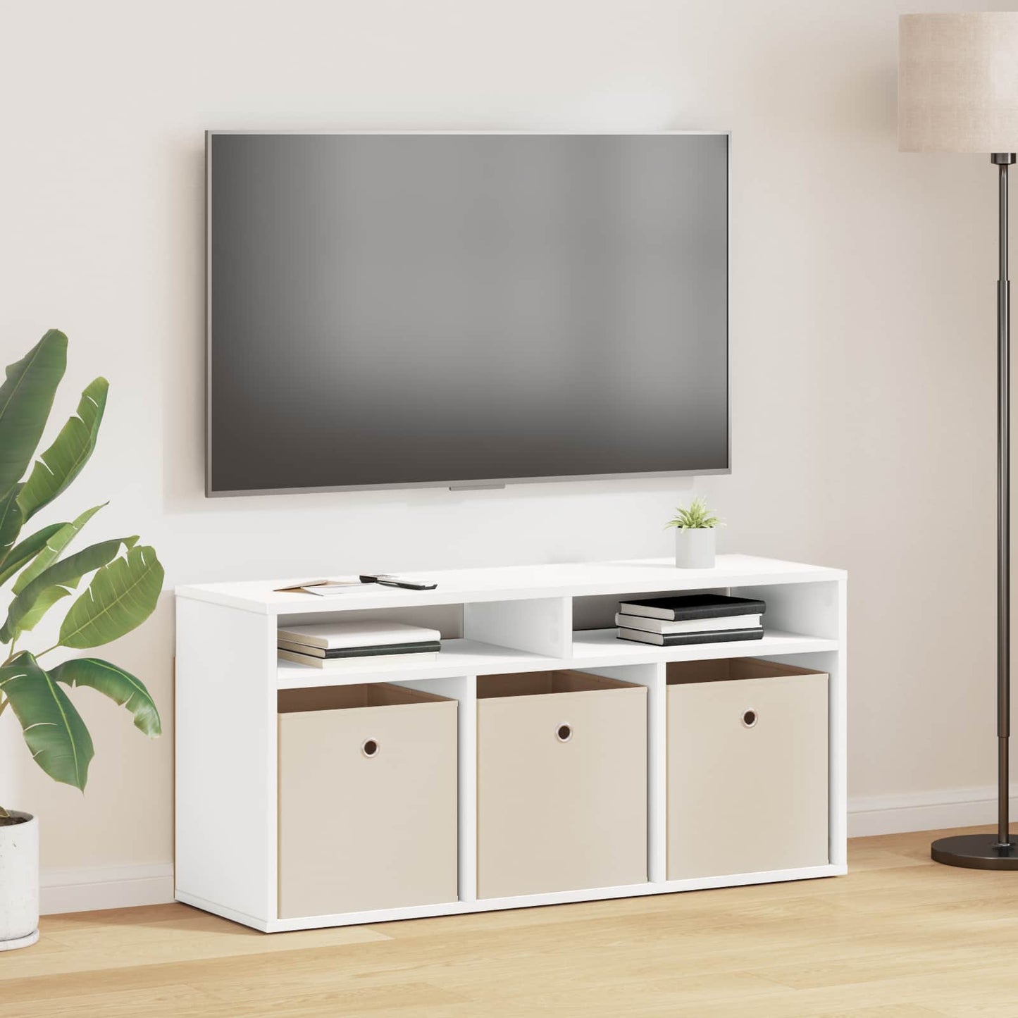 Lavbord med skuffe Hvid 102 x 32 x 48,5 cm