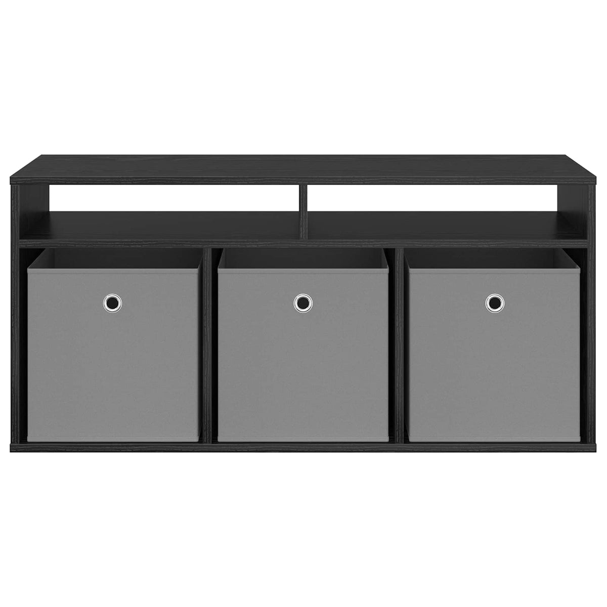 Lavbord med skuffe Sort eg 102 x 32 x 48,5 cm