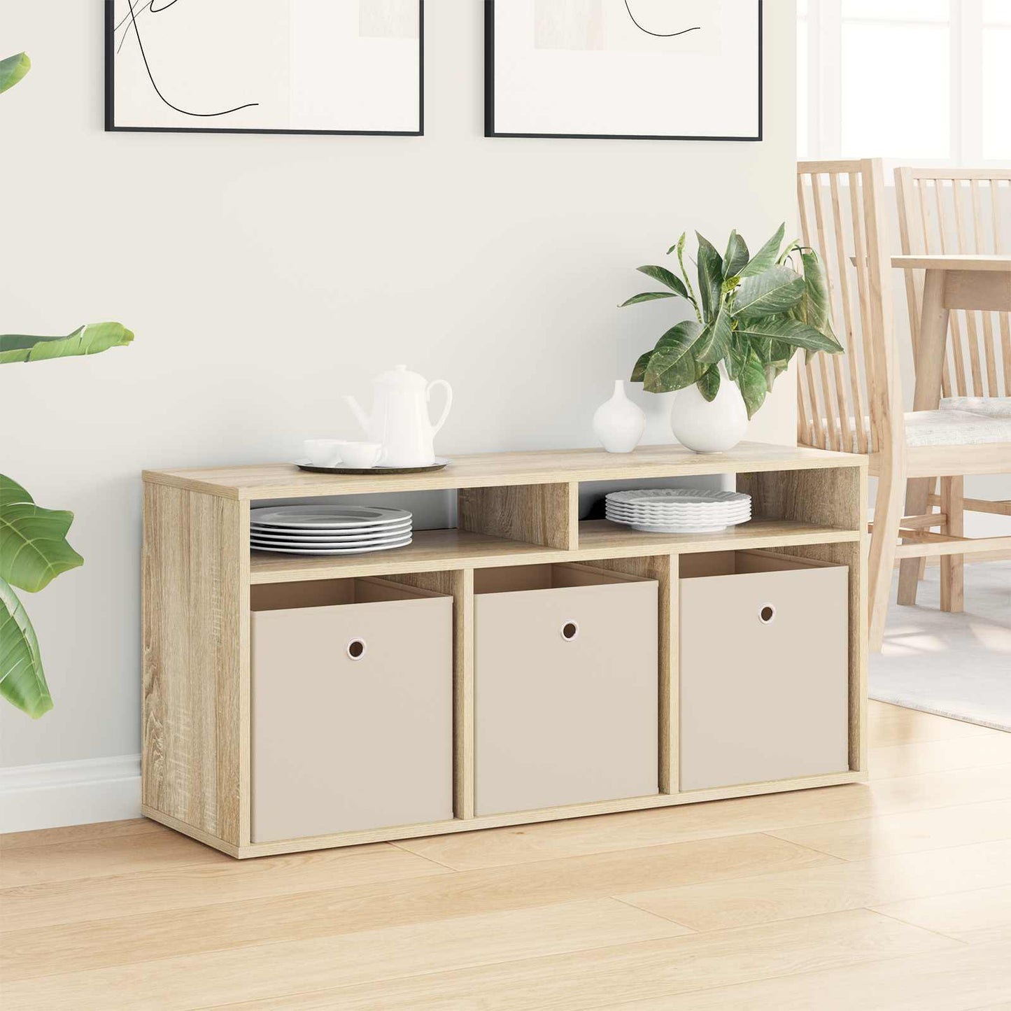 Lavbord med skuffe Sonoma eg 102 x 32 x 48,5 cm