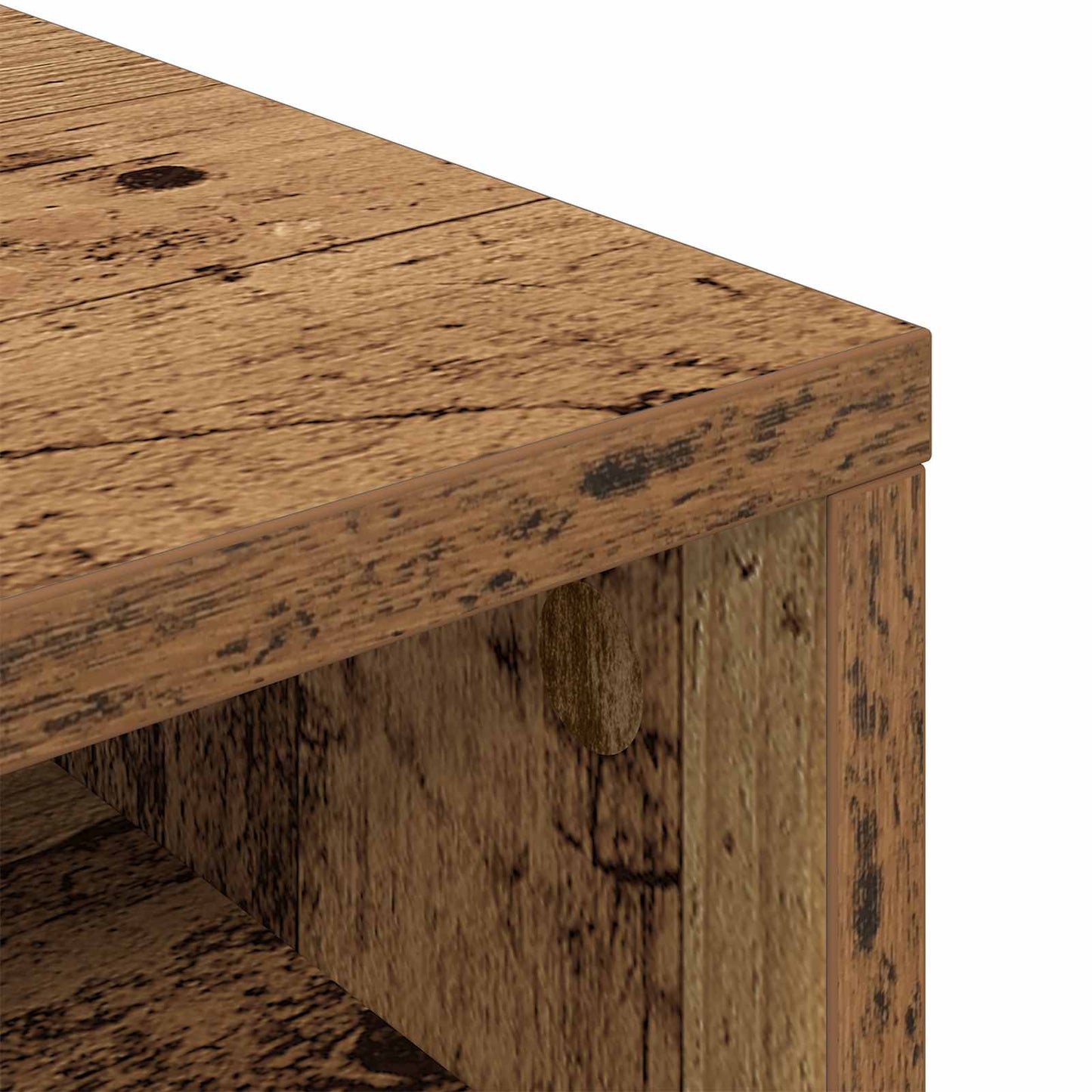 Lavbord med skuffe Gammelt træ 102 x 32 x 48,5 cm