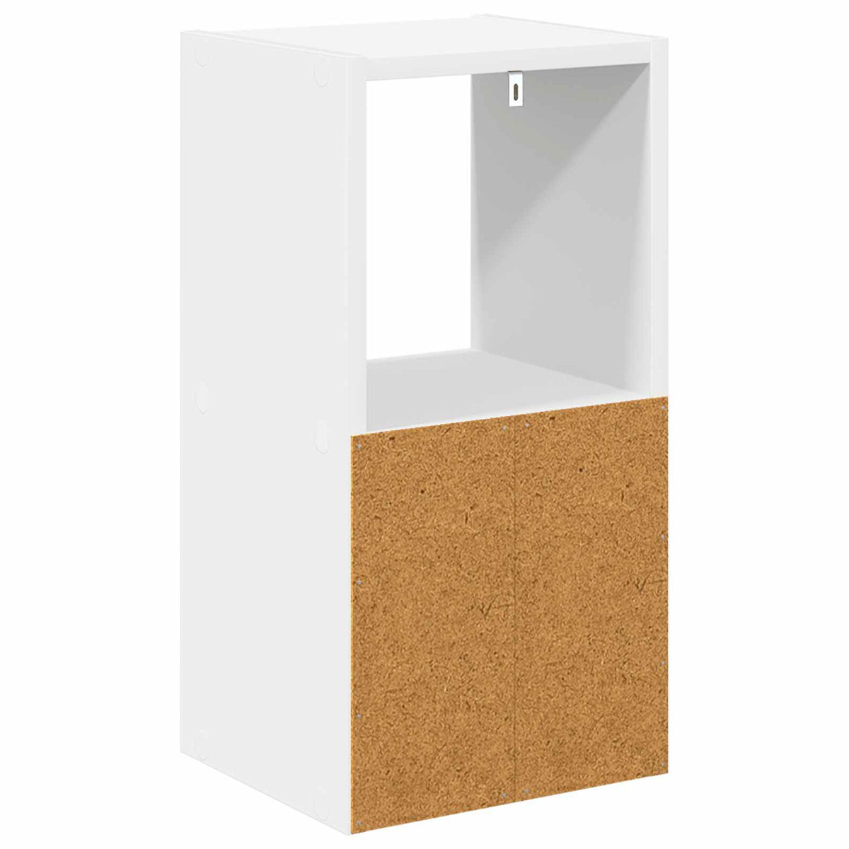 Sengebord 2 stk. Hvid 25,5 x 22 x 49,5 cm Konstrueret træ
