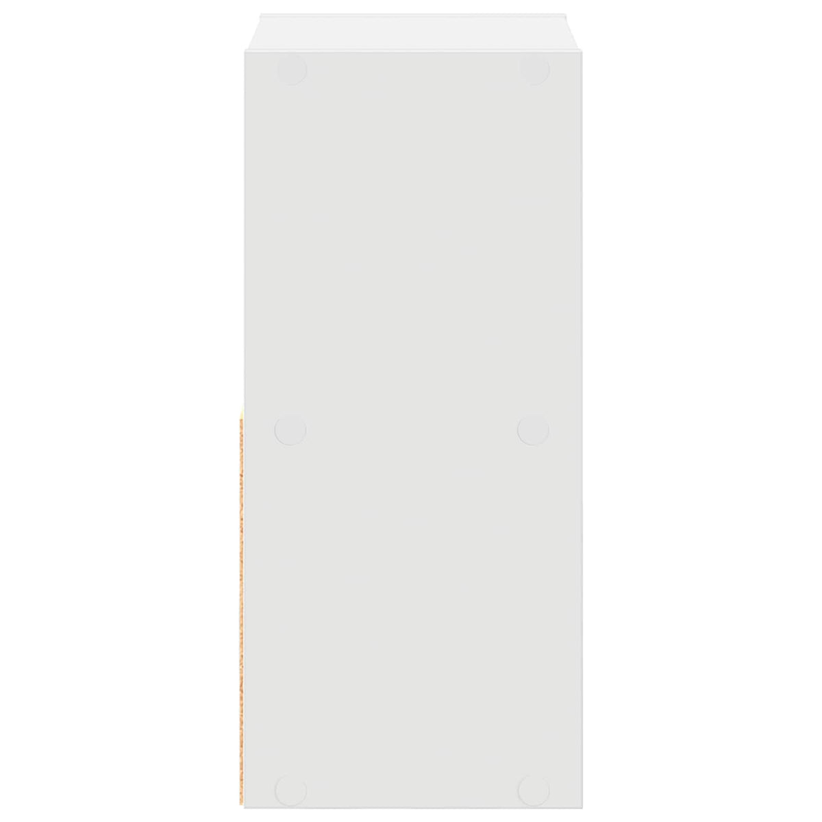 Sengebord 2 stk. Hvid 25,5 x 22 x 49,5 cm Konstrueret træ