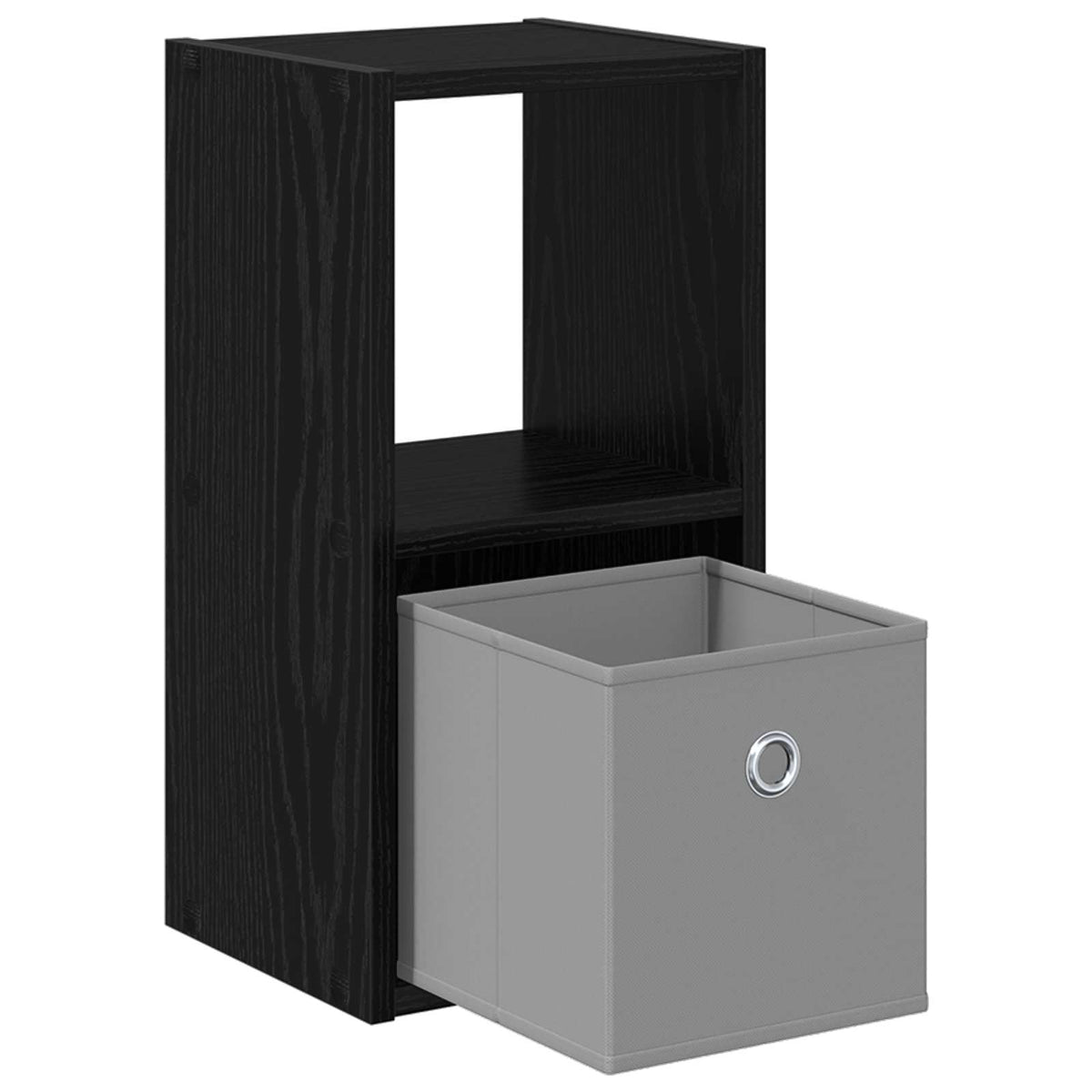 Sengebord Sort eg 25,5 x 22 x 49,5 cm Konstrueret træ