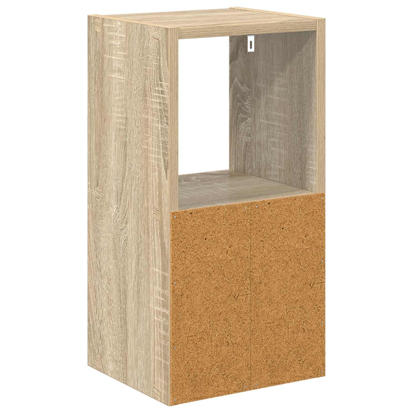 Sengebord 2 stk. Sonoma eg 25,5 x 22 x 49,5 cm Konstrueret træ