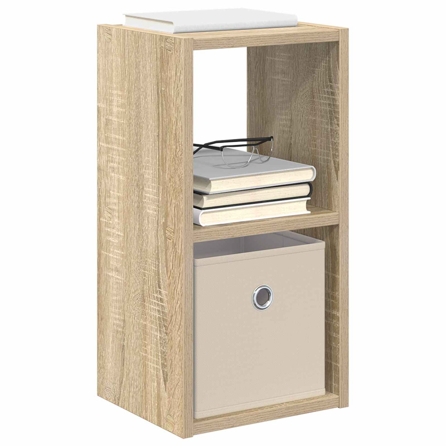 Sengebord 2 stk. Sonoma eg 25,5 x 22 x 49,5 cm Konstrueret træ