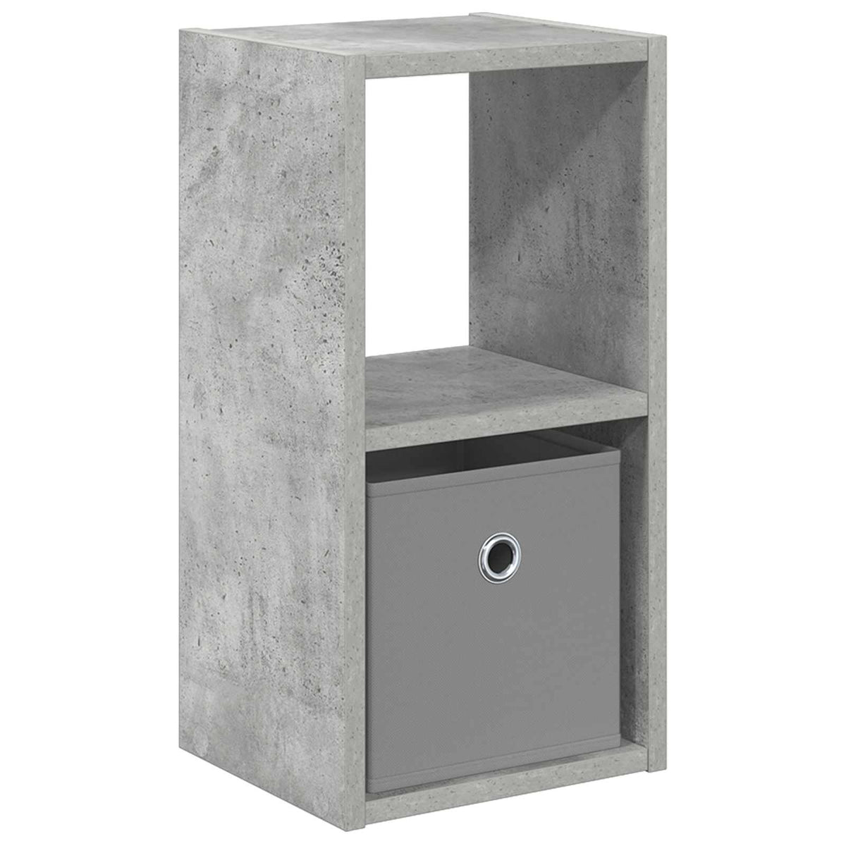 Sengebord Beton Grå 25,5 x 22 x 49,5 cm Konstrueret træ