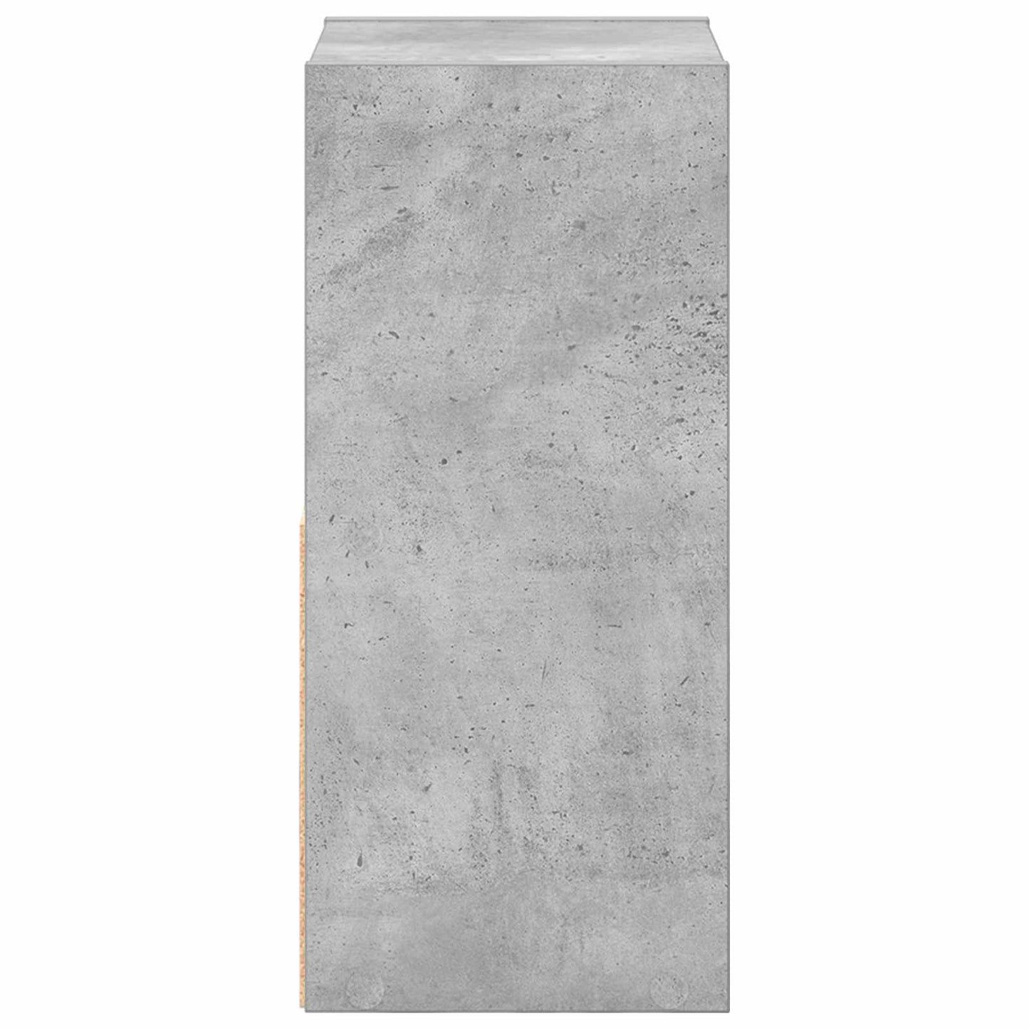 Sengebord 2 stk. Beton Grå 25,5 x 22 x 49,5 cm Konstrueret træ