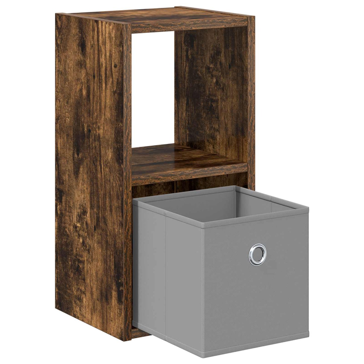 Sengebord Røget eg 25,5 x 22 x 49,5 cm Konstrueret træ