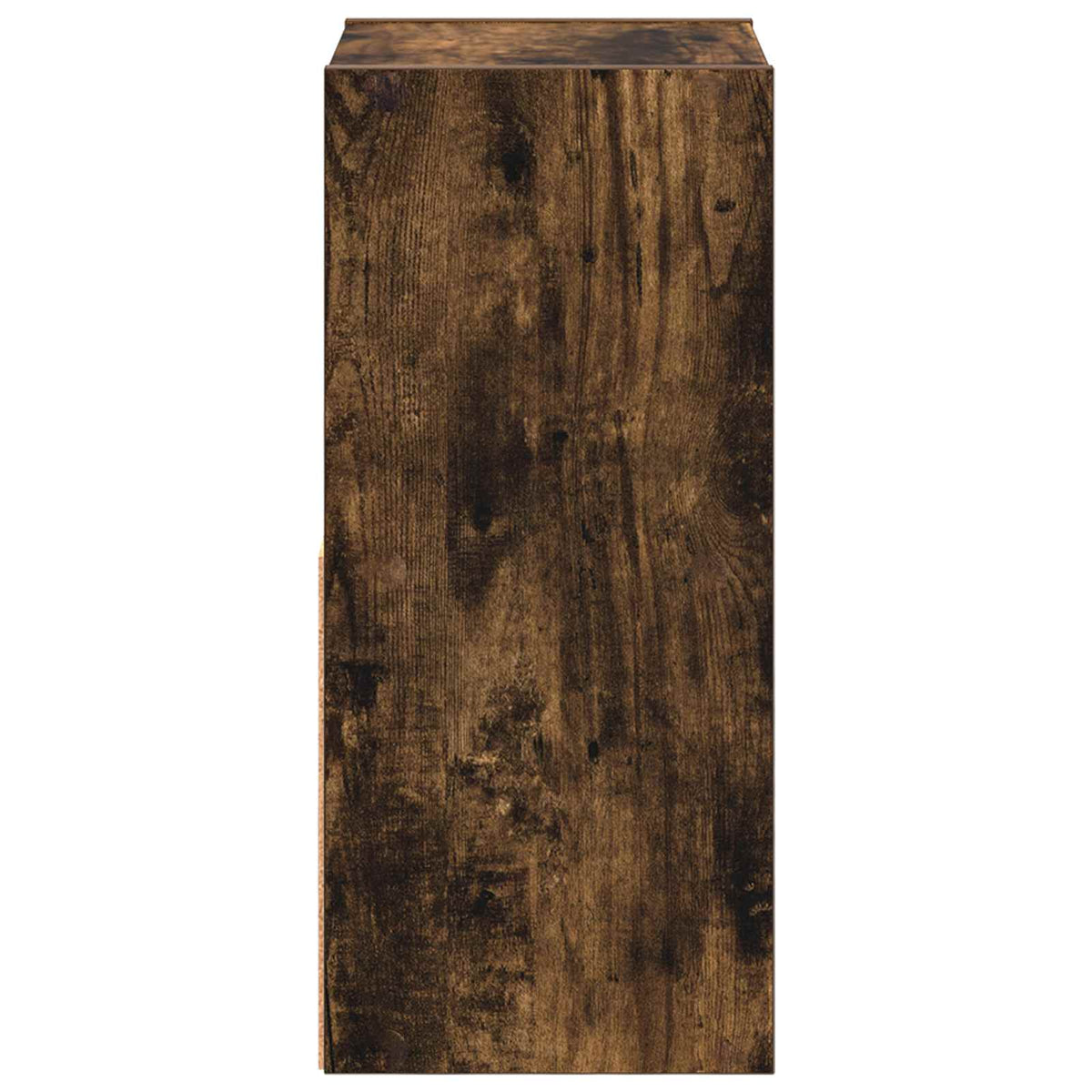 Sengebord 2 stk. Røget eg 25,5 x 22 x 49,5 cm Konstrueret træ