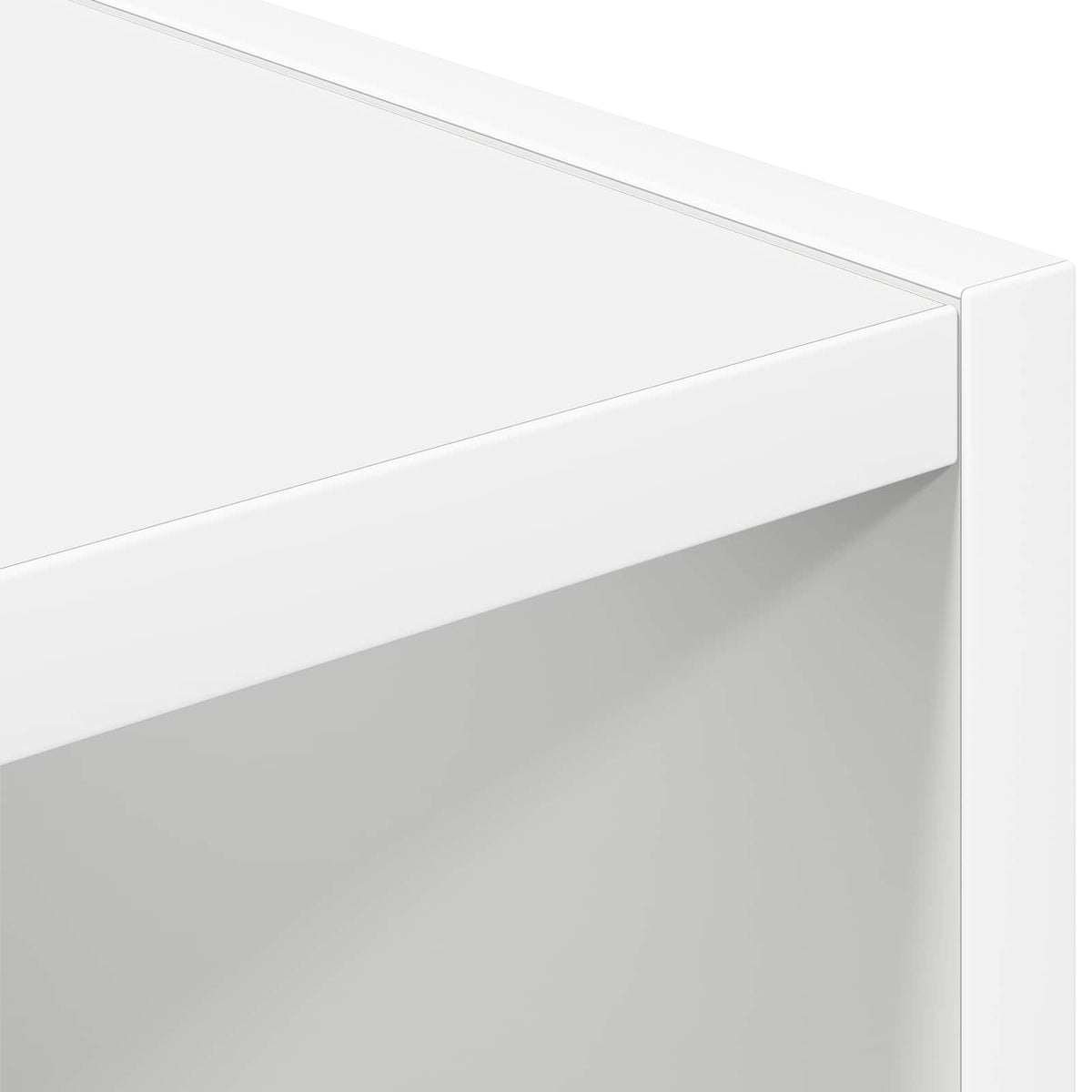Sengebord 2 stk. Hvid 30,5 x 27 x 59,5 cm Konstrueret træ