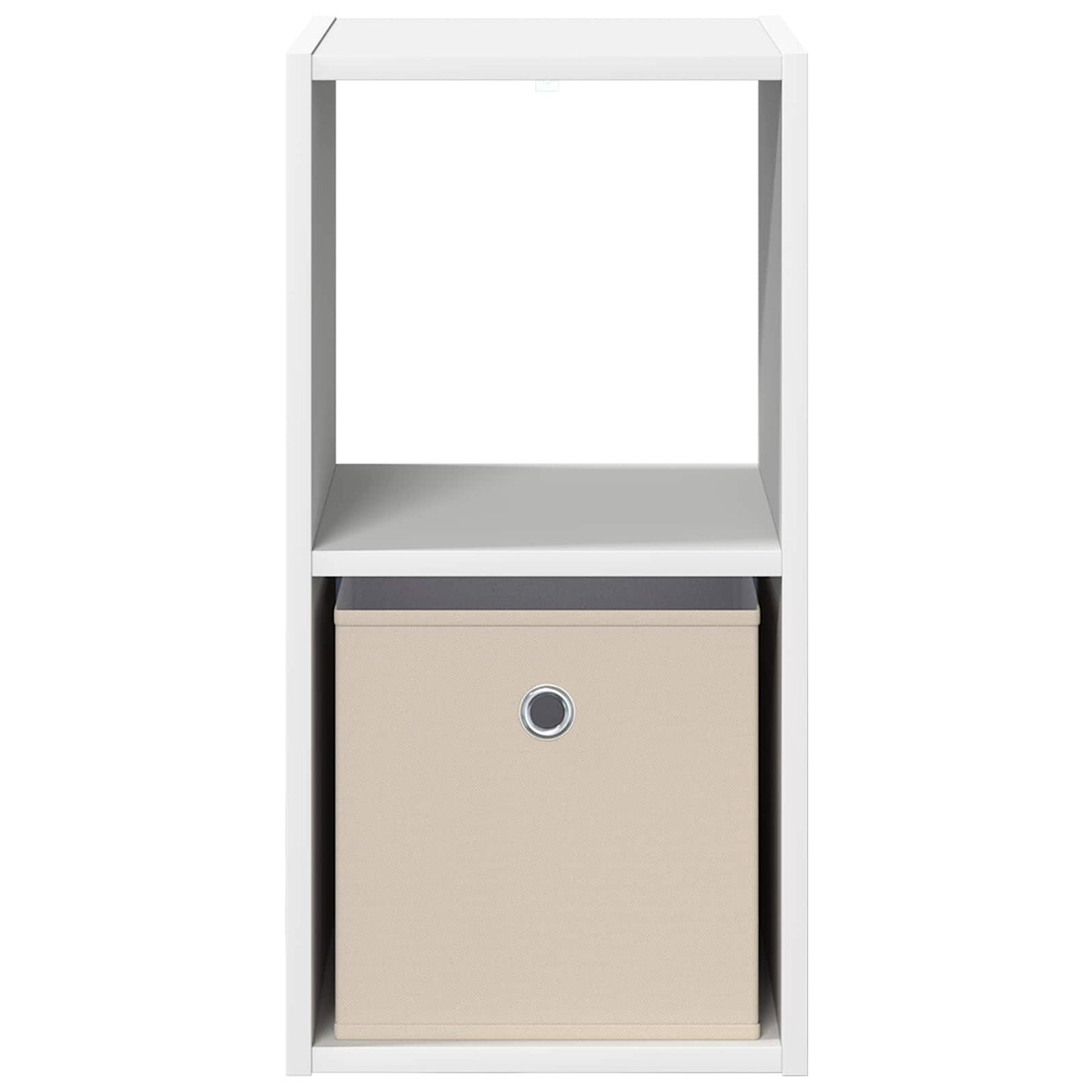 Sengebord 2 stk. Hvid 30,5 x 27 x 59,5 cm Konstrueret træ