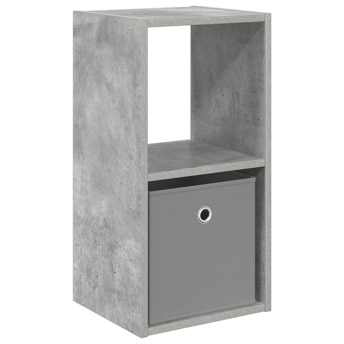Sengebord Beton Grå 30,5 x 27 x 59,5 cm Konstrueret træ