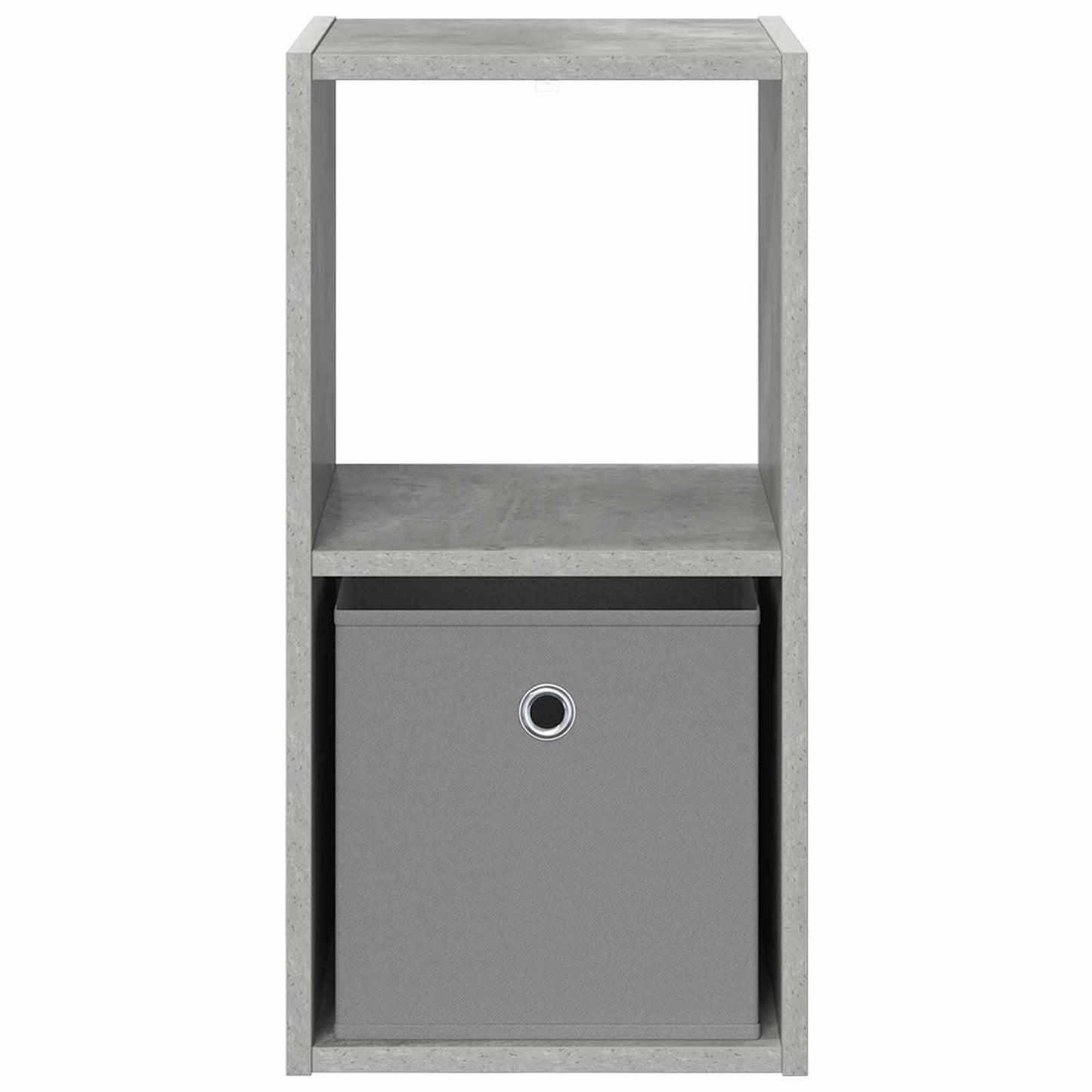 Sengebord 2 stk. Beton Grå 30,5 x 27 x 59,5 cm Konstrueret træ