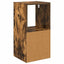 Sengebord Røget eg 30,5 x 27 x 59,5 cm Konstrueret træ