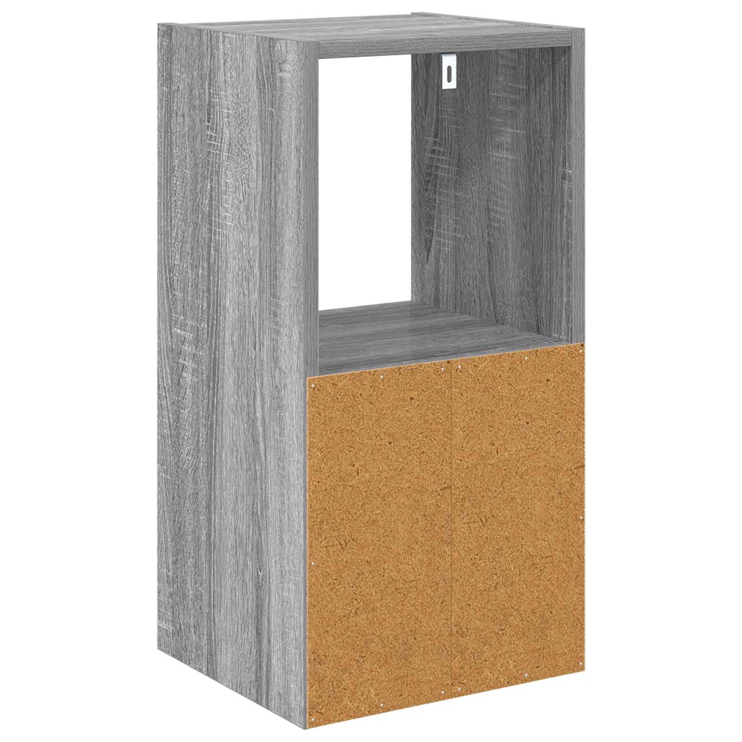 Sengebord 2 stk. Grå Sonoma 30,5 x 27 x 59,5 cm Konstrueret træ