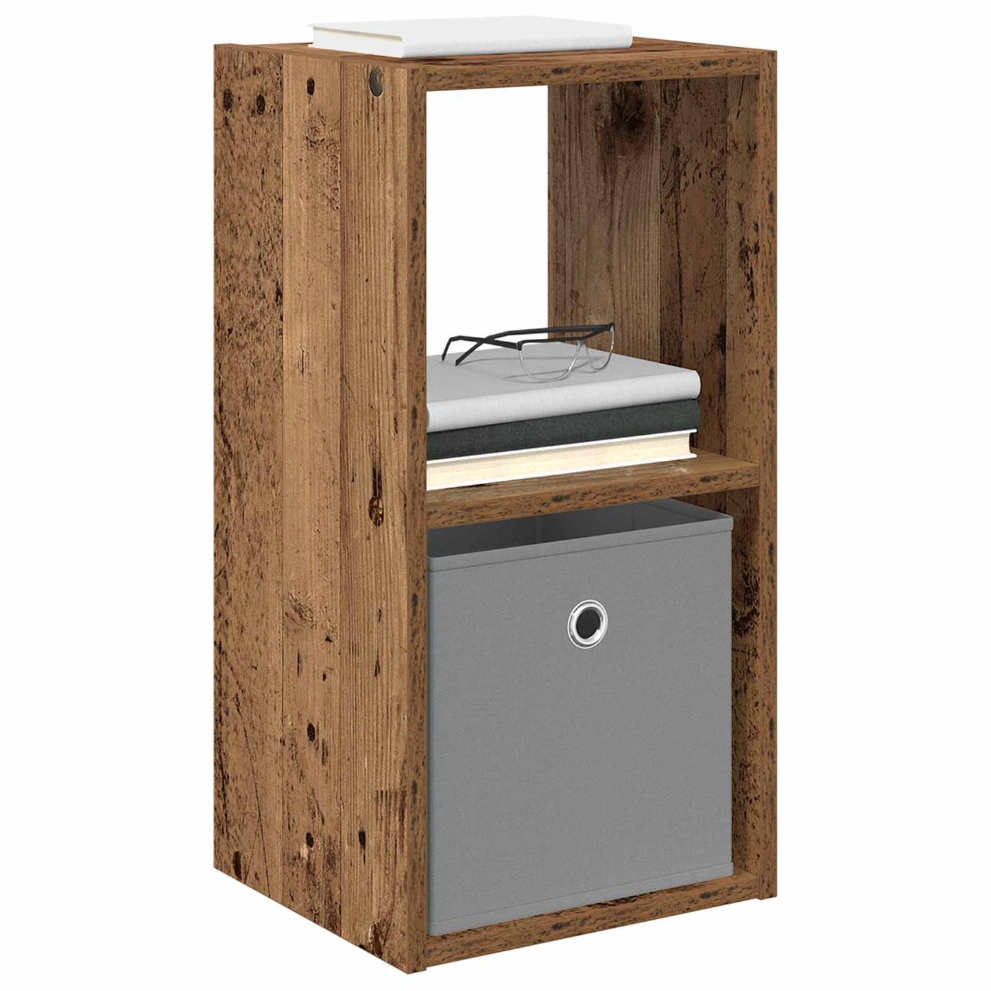 Sengebord 2 stk. Gammelt træ 30,5 x 27 x 59,5 cm