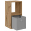 Sengebord 2 stk. Artisan Egetræ 30,5 x 27 x 59,5 cm